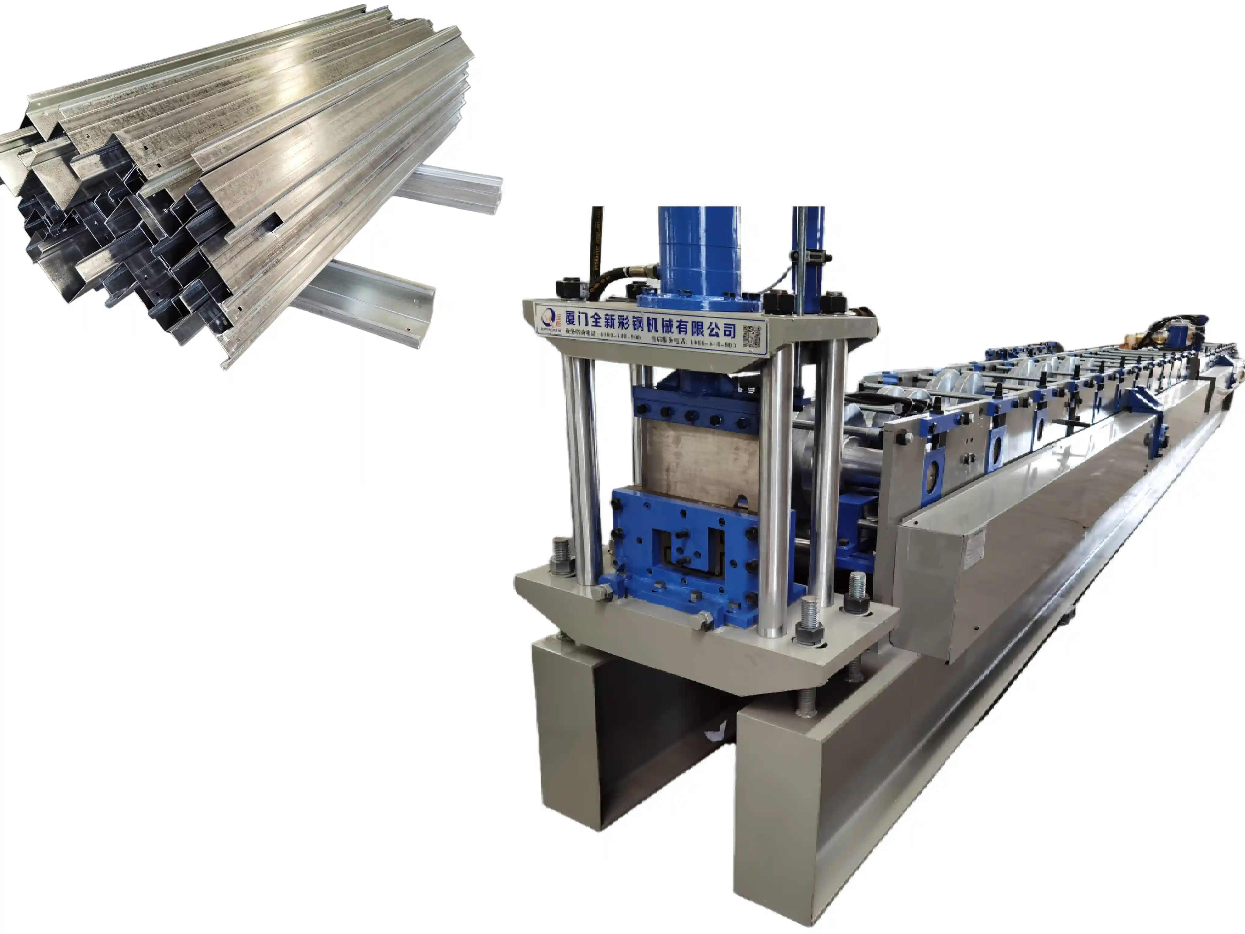 कंटेनर हाउस स्टील फ्रेम बनाने की मशीन