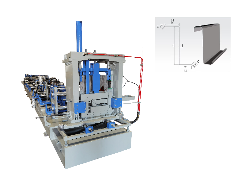 जेड शहतीर रोल बनाने की मशीन